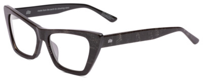 SITO SHADES WONDERLAND Designer Reading Glasses Black Mamba Cat Eye 54mm