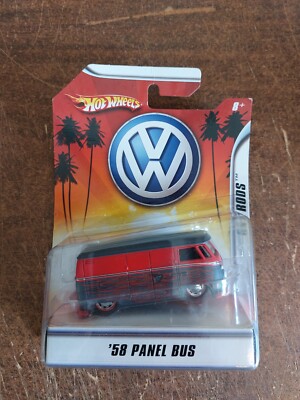 ホットウィール '58 フォルクスワーゲン パネルバス 1/50 Hot Wheels Rat Rods '58 Volkswagen Panel Bus Imperfect Card | eBay