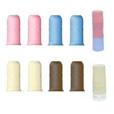 Travel Bottle Covers,8 Pack Silicone Travel Size Container Sleeves,Stretching...