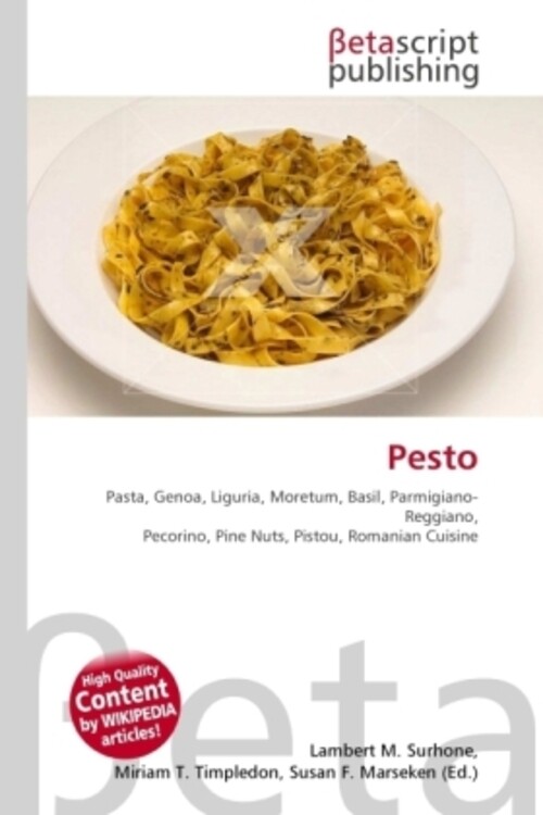 Pesto Lambert M. Surhone (u. A.) Taschenbuch Englisch Betascript