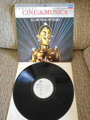 EL MUNDO FUTURO METROPOLIS DUNE Soundtrack - LP 12'' Vinyl 33 rpm 1987 VG/VG