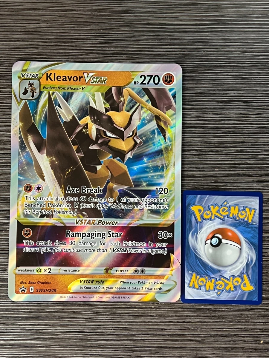 Carta Pokémon Kleavor V Astro Estrelas Radiantes Original, Jogo de  Tabuleiro Original Copag Nunca Usado 72188182