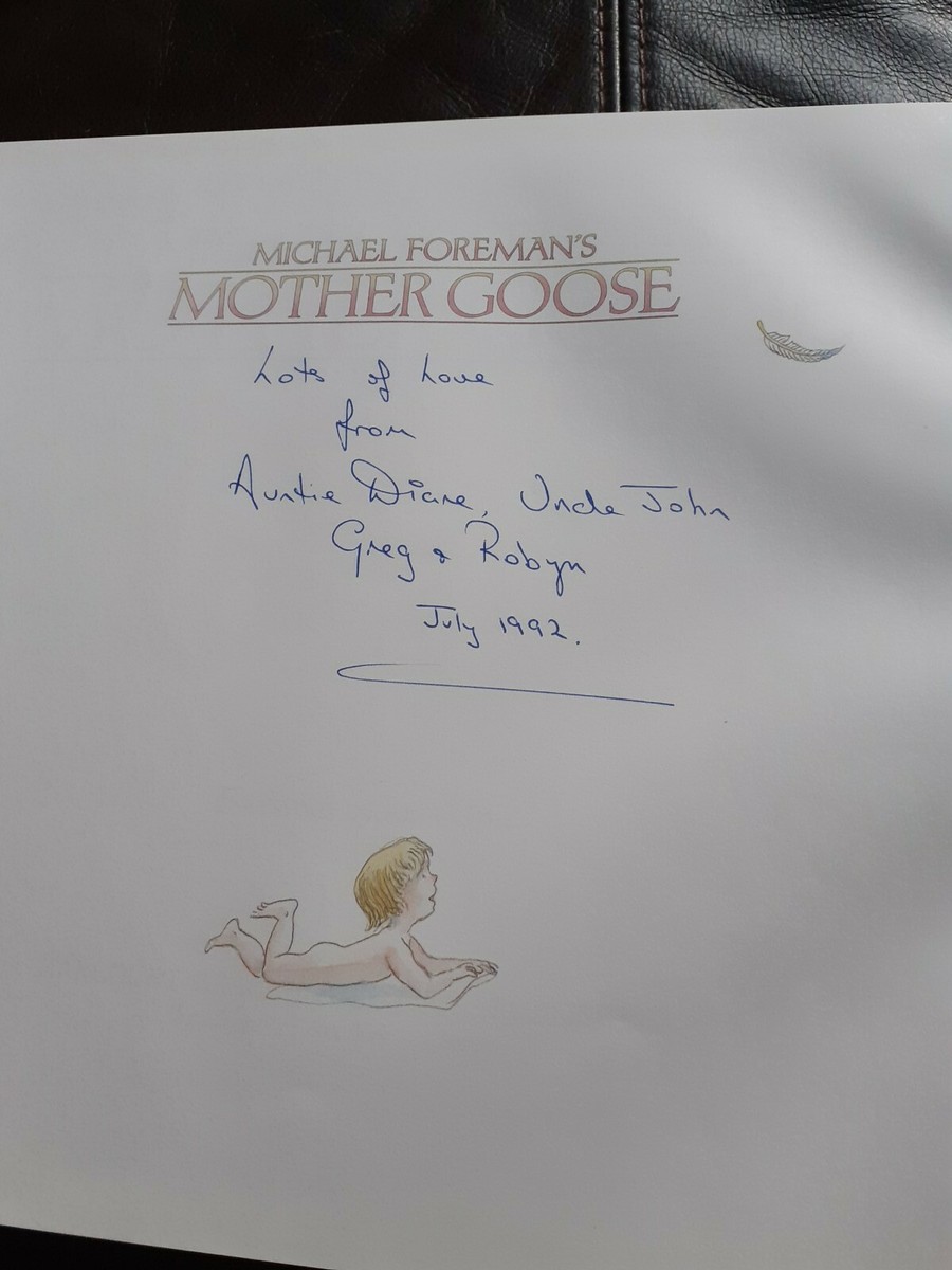 Vintage Retro Michael Foreman's Mother Goose Story Book