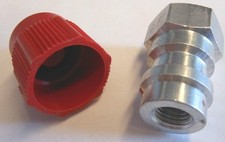 Mastercool 82358 3/16" x 16mm High Side Straight Adapter