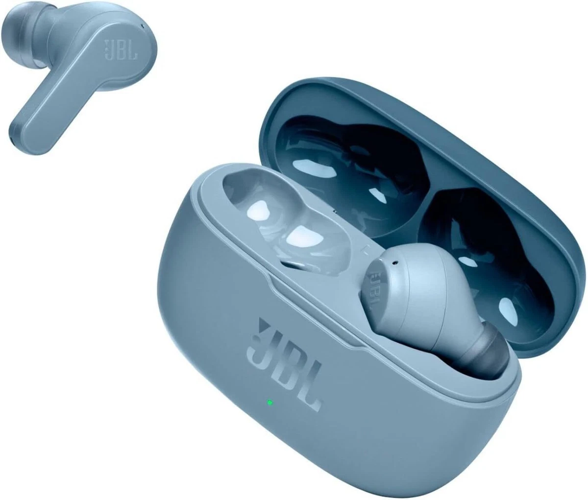 JBL Vibe 200 TWS True Wireless In Ear Earbuds Blue JBLV200TWSBLUAM