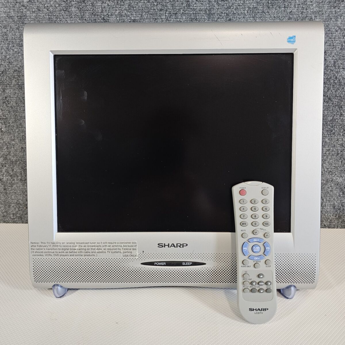 Sharp LCD TV | LC-13AV6U | 13” - 480p - 4:3 | Retro Gaming Sharp LCD TV | LC-13AV6U | 13” - 480p - 4:3 | Retro Gaming