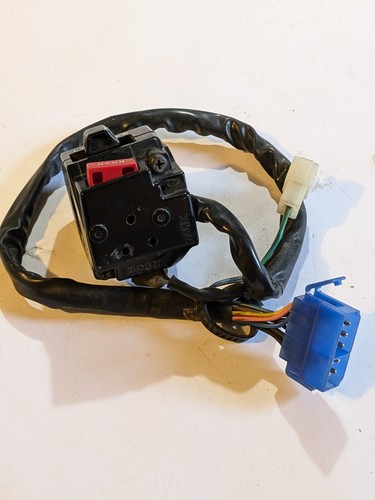1989 Yamaha FJ1200 FJ 1200 Left handlebar switches headlight turn signal horn - Picture 4 of 5
