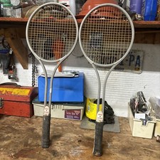 Vintage Cork United Inc Pro Star Tennis Rackets Solid