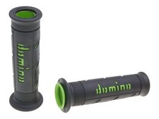 DOMINO Manopole NERO VERDE XM2 120 125 mm per MOTO TRIUMPH VERVEMOTO VICTORY