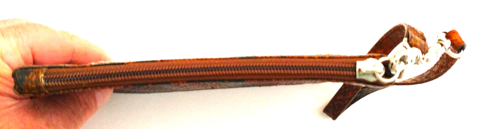 Vintage Danier Natural Leather Python Snakeskin W… - image 5