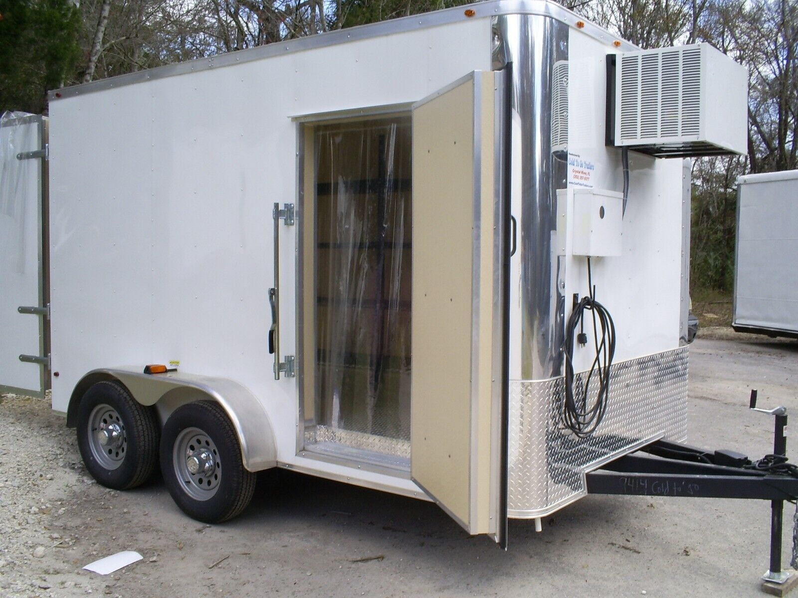 small refrigerated trailer