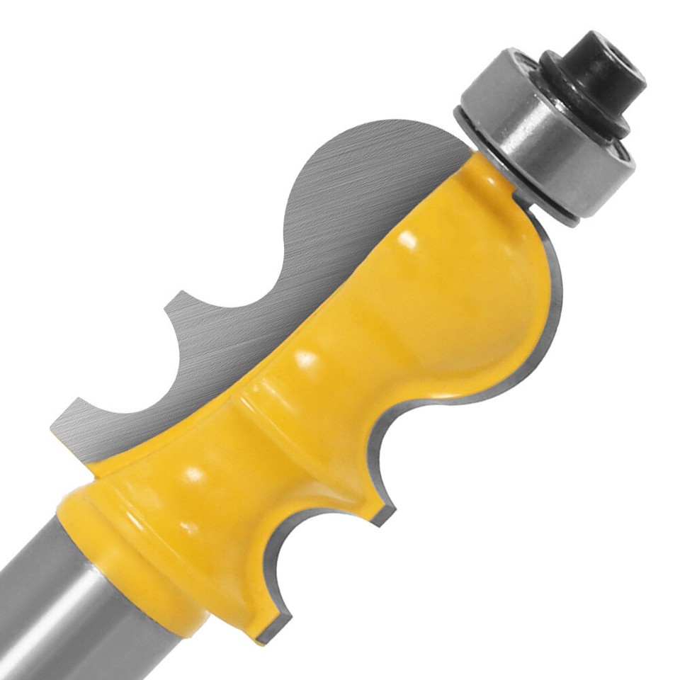 1/2 12.7mm Shank Molding Architectural Router Bit Profile Edge Cutter ...