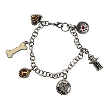 I Love My Dog - 8.5" Charm Bracelet - 5 charms