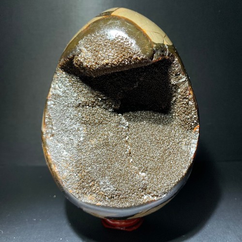 1238g Natural Turtle Back Stone Egg Shape Dragon Crystal Mineral specimen