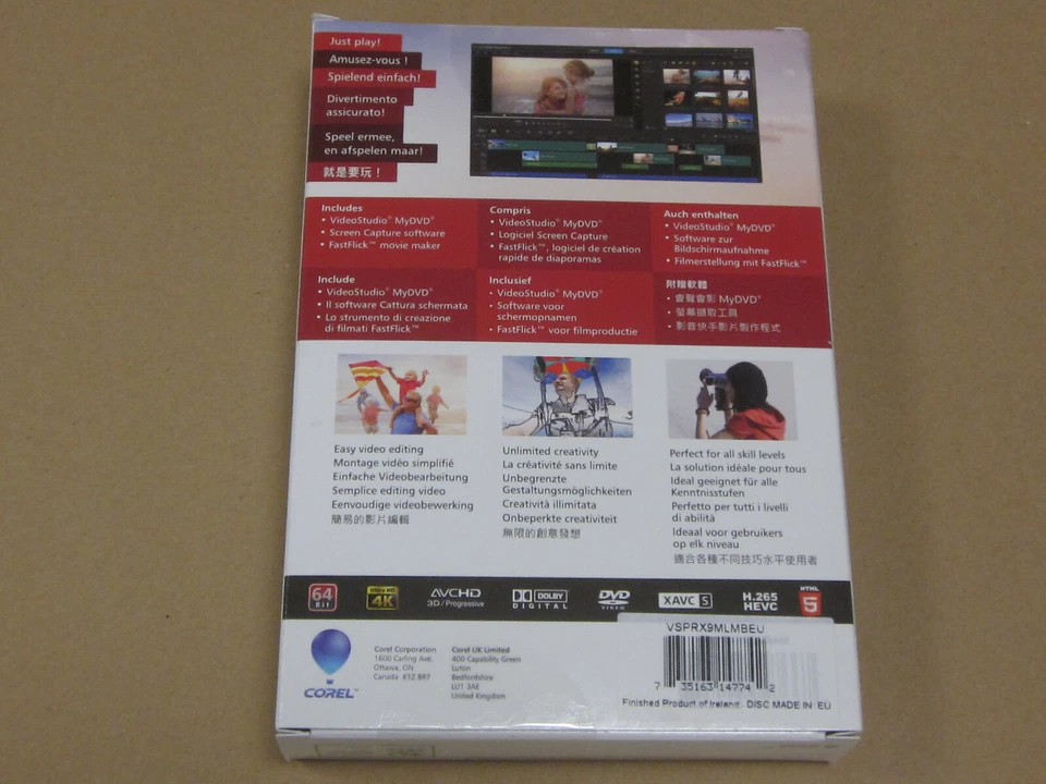 Corel VideoStudio X9 Pro Vollversion Box (VSPRX9MLMBEU) - Bild 3 von 4