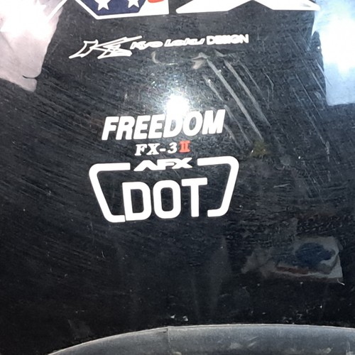 AFX Freedom FX-3 Helmet, DOT Approved, Motorcycle Helmet, Size S 7 - 7 1/8 - Picture 4 of 9