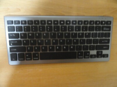 Jelly Comb Wireless Keyboard  2.4GHz Ultra Thin Compact Bluetooth-  grey 6749