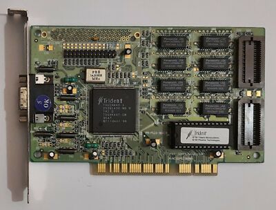 Palit PM-523 PCI Graphics Card (Trident TGUI9440-1, 1MB, Retro, 1995)