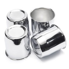4Pcs 3.27inch Trailer Wheel Center Caps Push Through 3.27" Bore 3.54" Tall Hu...