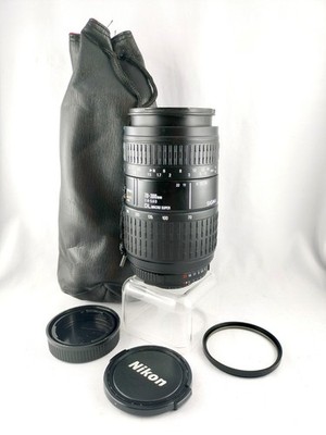   Sigma 70-300mm f/4-5.6 AF DL Macro | [TESTED] | Nikon F-Mount | Case  