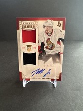 2012-13 Panini ROOKIE AUTO / DUAL JERSEY #136 Jakob Silfverberg 344/499 EX/NM
