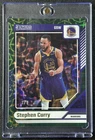 STEPHEN CURRY PSA 8 2024-25 PANINI DONRUSS #64 INTERNATIONAL GREEN SCOPE 3/5