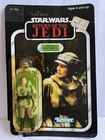 Star Wars Vintage Kenner 1984 PRINCESS LEIA ORGANA in (COMBAT PONCHO) 77 BACK