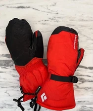Black Diamond Absolute Mitts Red Size L – Expedition Mountaineering Gloves