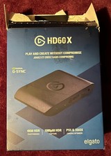 Elgato Game Capture HD60 X External Capture Card, Black pre-owned