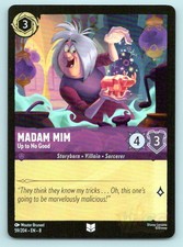 Lorcana Madam Mim - Up to No Good Reign of Jafar 8 UC 59/204 NM