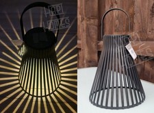 Solar Garden Lantern Hanging Lamp Warm White LED Outdoor Indoor Patio Decor NEW