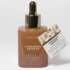 New Sand  Fog CINNAMON RESERVE Eau de Parfum Perfume Oil Dropper 1.7 oz