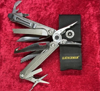 Leatherman Charge TTi Titanium Cap Crimper w/Sheath (Non-Recalled Unit) (778)
