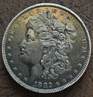 1882 O Morgan Silver Dollar
