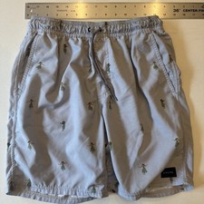 Rip Curl Hawaiian Surf Board Shorts Swim Trunks Closable Back Pocket M