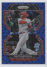 2022 Panini Prizm Tier II Blue Donut Circle Prizm 192/199 Rhys Hoskins #140 2qw