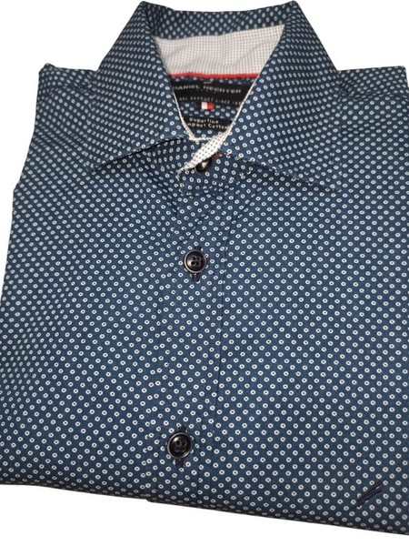Men Daniel Hechter Shirt White Cotton 36 / S / 44