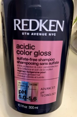 REDkEN Acidic Color Gloss Sulfate-Free Shampoo - Color Protect & Shine New 10oz