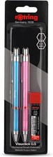 rOtring Visuclick Mechanical Pencils 0.5 mm 2 Pencil's With 24 HB Leads