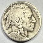 1925-D BUFFALO NICKEL. NICE VGEARLY SCARCE DATE CIRCULATED COIN!