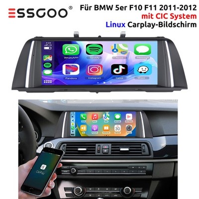 10.25'' Android Auto Autoradio CarPlay Bluetooth Für BMW 5er F10 F11 2011-12 CIC