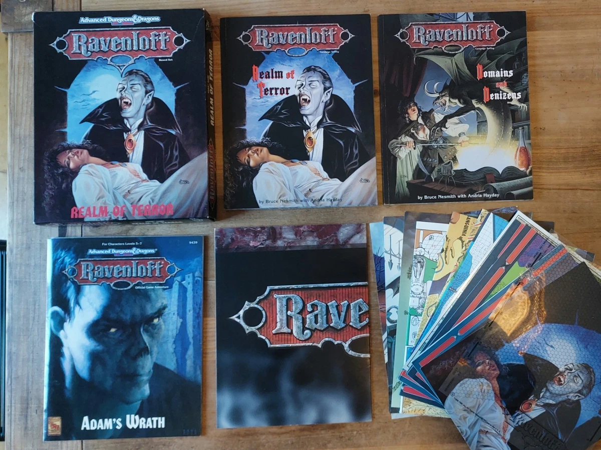 Advanced Dungeons & Dragons Ravenloft Realm of Terror Adam's Wrath Domains Deniz