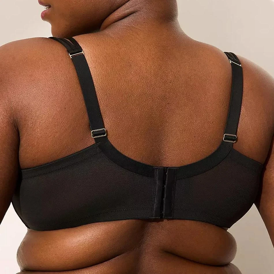 Sujetador Balconette Lane Bryant Cacique Encaje Ligeramente Forrado 40G *Negro* ¡NUEVO! Foto 2 de 3