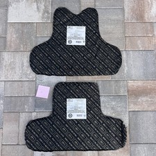 GH Armor Level II Body Armor Bullet Proof Vest Panels Size XX-LARGE 15
