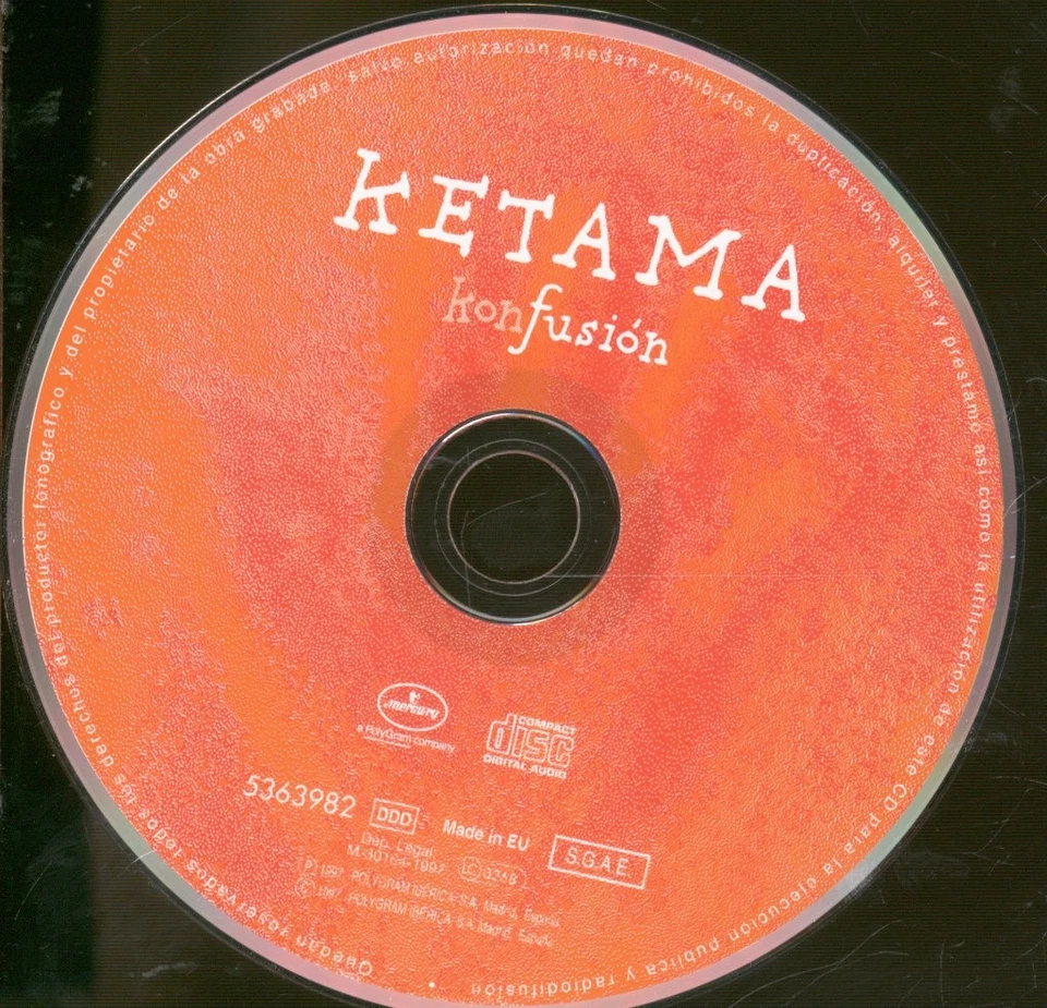 Ketama Konfusión CD Spanien Mercury 1997 5363982 - Bild 3 von 3