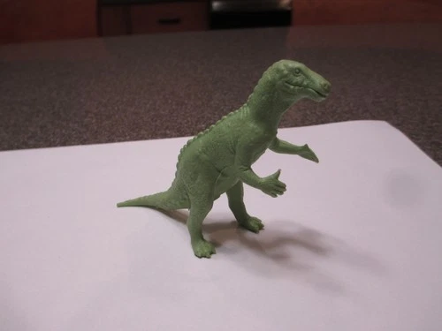 VINTAGE MARX GREEN IGUANODON PREHISTORIC DINOSAUR