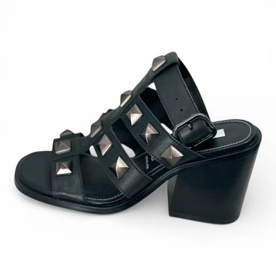 M&S Collection Leather Block Heel Gladiator Sandals RRP £69.00 - Image 1 of 4