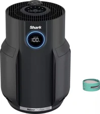 Shark - NeverChange Air Purifier, 5-Year Filter Life, 650-sq Ft - Black