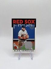 2021 Topps - 1986 Topps Baseball Relics Series 2 Alex Verdugo #86BR-AV - Red Sox