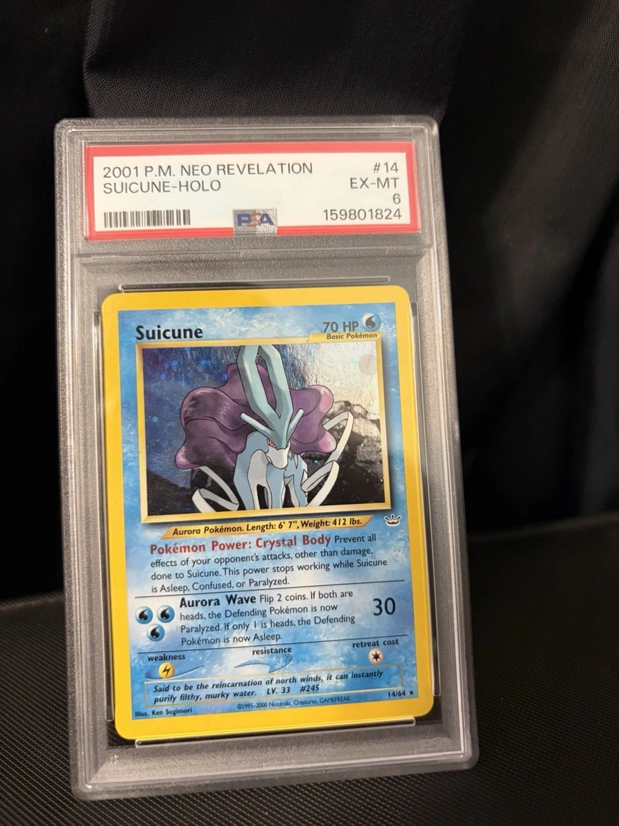 Suicune Pokémon TCG Individual Collectible Card Game Cards for